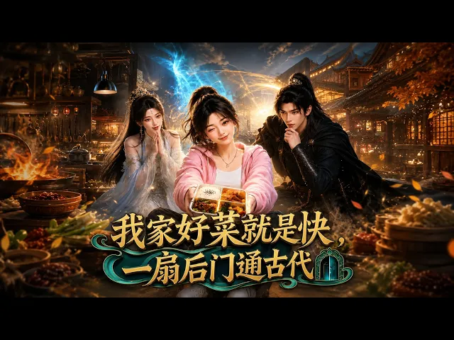我家好菜就是快,一扇后门通古代