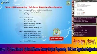 Lesson - 62 Python Advanced