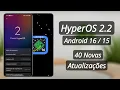 Download Lagu Ô loko! HyperOS 2.2 Android 16 / 15 - A Xiaomi Lançou 40 Novas Atualizações - Poco - Redmi - Mi