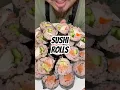 Download Lagu Homemade Sushi Rolls! #salmonsushi #sushirolls #dinnerideas