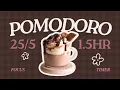 pomodoro focus timer cozy jazz study with me