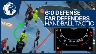 How to defend like Dibirov ?! - 6:0 Defence Vardar Skopje - Far Defenders - Handball Tactic Express
