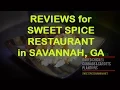 Sweet Spice - REVIEWS