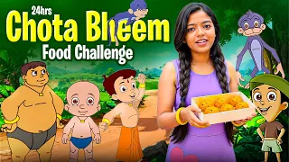 😱24hrs Chota Bheem food Challenge🐒 | Unga favourite character yaaru ethula?😌 | #missmiracle