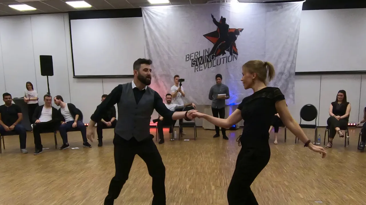 Miquel Menendez & Juliane Wogram - 3rd place All-Stars Jack&Jill - Berlin Swing Revolution 2019