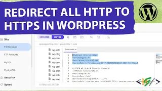 How to Redirect All Http to Https through htaccess File in WordPress