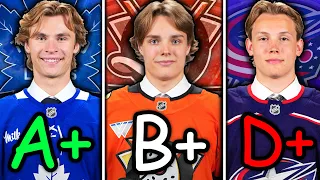 GRADING EVERY TEAM S 2026 NHL DRAFT