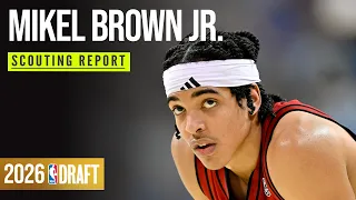 Mikel Brown Jr Scouting Report 2026 NBA Draft
