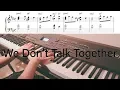 Download Lagu 헤이즈 (Heize) - We Don't Talk Together (Piano Cover) by. Ramong