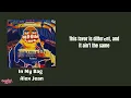 Alex Jean - In My Bag ( Lyrics)