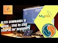 SQL ALTER COMMAND Tutorial Hindi DDL COMMANDS SQL Beginners Tutorials puzzling programmer