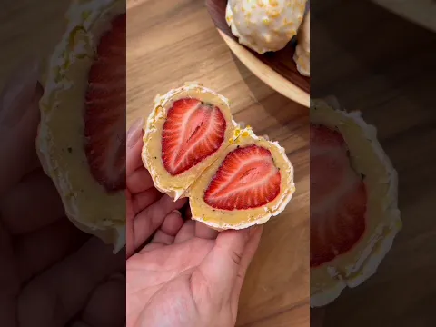 MORANGO CRAVEJADO DE MARACUJÁ🍓💛 #receitas #morangocravejado #morango #confeitaria