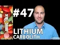 LITHIUM CARBOLITH - PHARMACIST REVIEW