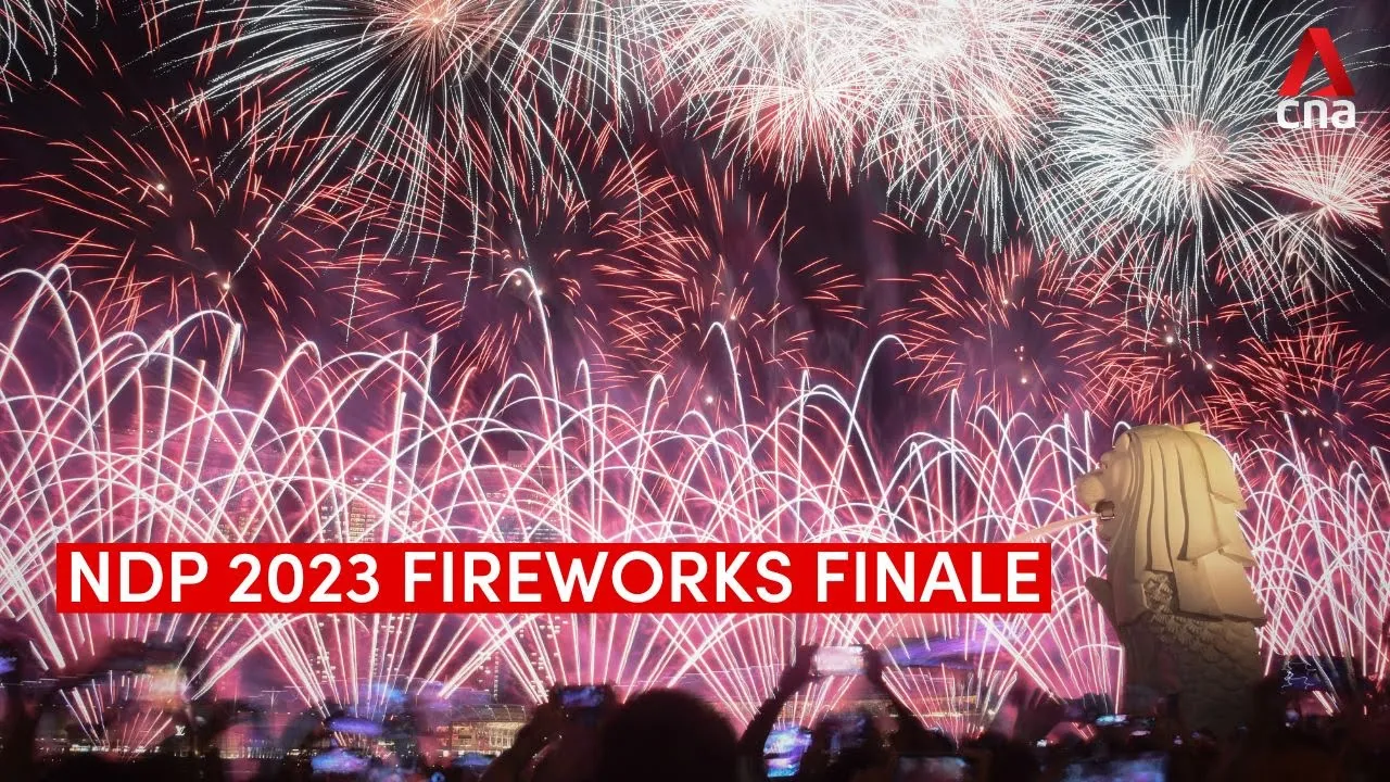 National Day Parade 2023: Fireworks light up the Padang as audience sing NDP songs National Day Parade 2023: Fireworks light up the Padang as audience sing NDP songs