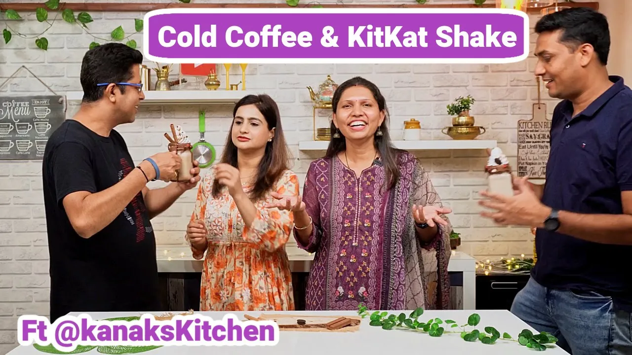 Instant Cold Coffee and Kit-Kat Freakshake    @kanakskitchenhindi    Summer Recipes   Kabitaskitchen