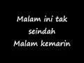Download Lagu Tak Seindah Malam Kemarin - D'Bagindas (Karaoke / Tanpa Vokal)