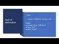 Kotlin dataType and variable declaration