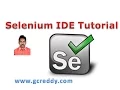 Selenium IDE Tutorial Part-1