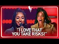 Download Lagu UNIQUE take on Eminem's Lose Yourself SHOCKS the Coaches on The Voice | Journey #186