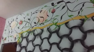 وسام للديكور أبو يوسف عمل الظفيرة النباتية 