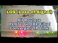 LOS - Loss of Signal Red Light Blinking PLDT