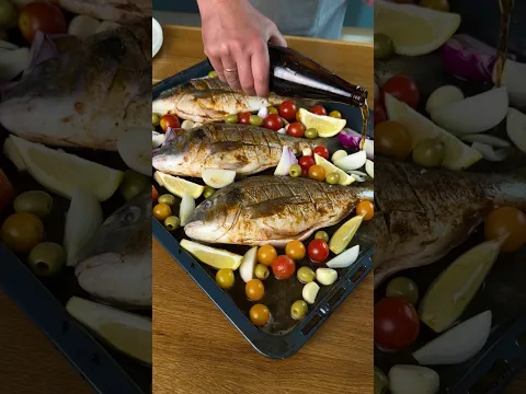 Как вкусно приготовить дорадо в духовке #рыба #дорадо #рецепты