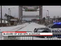 The Weather Channel Meteorologist Lynette Charles examines reports on rare blizzard for Lafayette