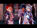 【MMD原神 / Genshin Impact MMD】Cherry Hunt / チェリーハント【 Diluc / Jean / Kaeya / Eula 】