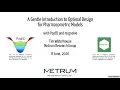 MetrumRG Webinar A Gentle Introduction to Optimal Pharmacometric Models