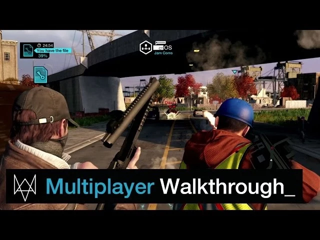 Watch Dogs - 8 Minute Multiplayer Walkthrough