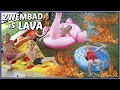 Lagu ZWEMBAD iS LAVA CHALLENGE 🔥 JONGEN V/S MEiSJES | Luan Bellinga #145