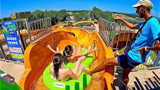 Fun Rafting Water Slide Ride | Wave Island Waterpark