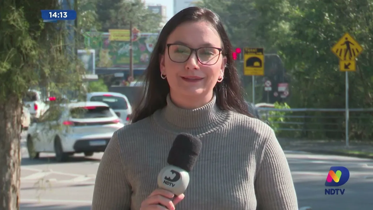 De cara no poste: ladrão atrapalhado é preso depois de tentar assaltar residência em Timbó