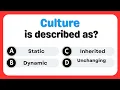Human Variation Culture Sociology Quiz Understanding Culture Society and Politics UCSP