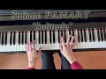 Sofiane PAMART “Solitude” piano Tutorial