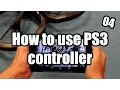 EP04 - How to use PS3 controller with AR Drone and flight test