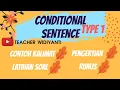 Conditional Sentence Type 1 If Clause Kalimat Pengandaian Bahasa Inggris