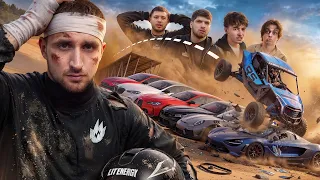 Смертельный Прыжок Через Суперкары Блогеров ! Я Разбился !