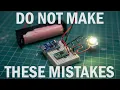 DON T make an LED flashlight like this
