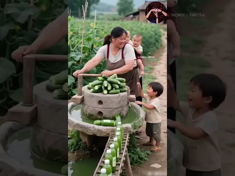 Aunty Turned Cucumber Into Juice 😂🥒
