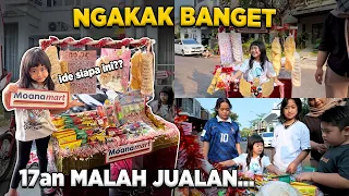 50 juta subs!!! MOANA LATIHAN JADI PEDAGANG SEJAK DINI!! 17an Jadi Bisnis Women.