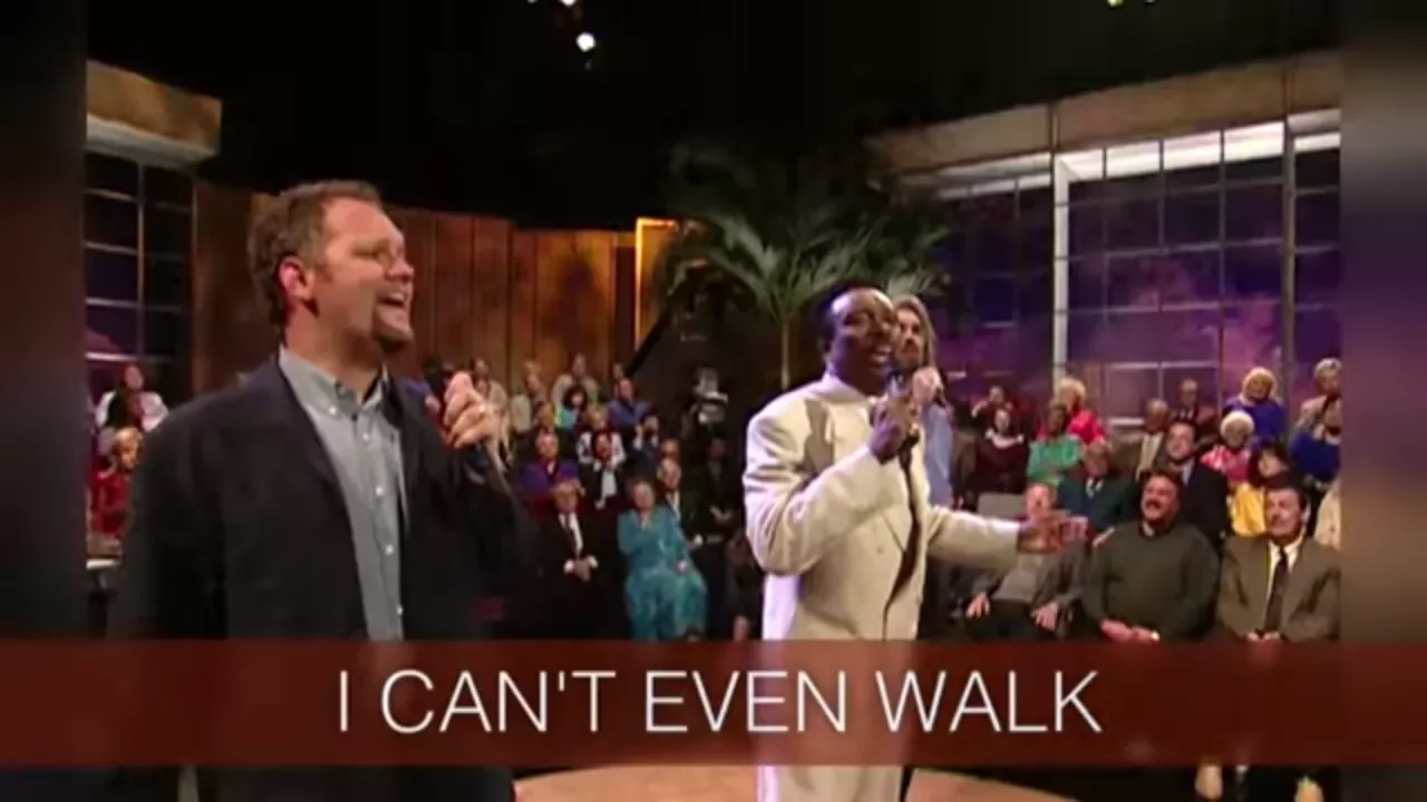 Jessy Dixon, David Phelps, Guy Penrod - I Can't Even Walk (Live/Lyric Video)