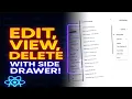 React JS Shacn Data Table Tutorial Edit View Delete Records with Side Drawer UI