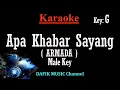 Download Lagu Apa Kabar Sayang (Karaoke) Armada Nada pria/ cowok/ Male key/ low key G