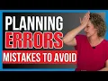 Top 5 Project Planning Mistakes for New Project Managers