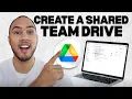 How to Create a Shared Drive in Google Drive for Your Team Step-by-Step Tutorial