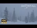 Lagu 4K Snowfall - Peaceful Snowing - Snow Falling - Relaxing Winter Video - Ultra HD - 2160p