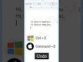 How to Undo Redo in Google Doc II Google Doc Shortcuts II Shortcuts