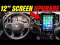 5th Gen RAM 12 Screen Upgrade Uconnect 4 to 5 1500 2500 3500 Trucks
