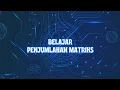 Belajar Penjumlahan Matriks Python